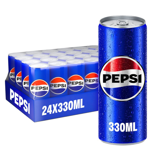 Pepsi Can Cola Beverage 24 x 330 ml