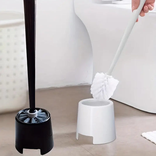 Toilet Brush with Queen Holder Plastic 1pcs set
