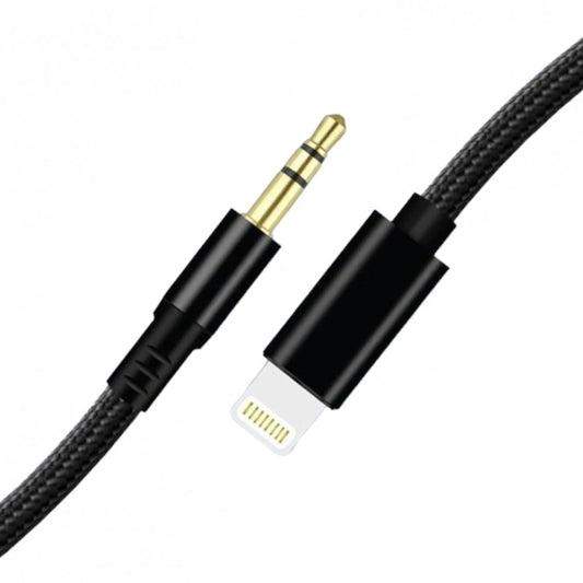 Microdigit Md272Xi Aux 3.5 to Lightning ( / Black)