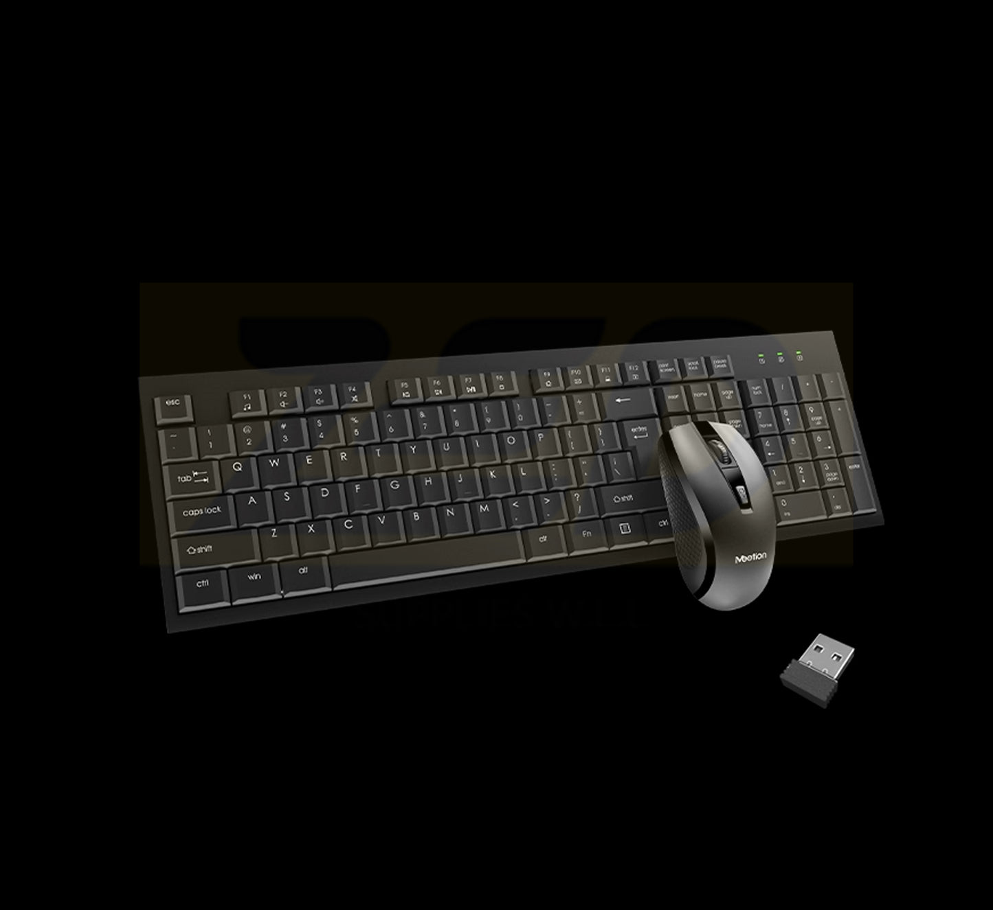 MEETION MT-C4120 LITTLE WIRELESS COMBO BLACK