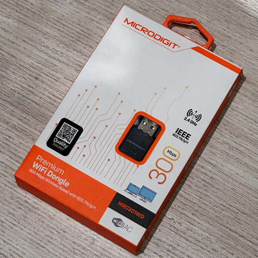 Wifi Dongle Microdigit Mr0301Wd 300Mbps