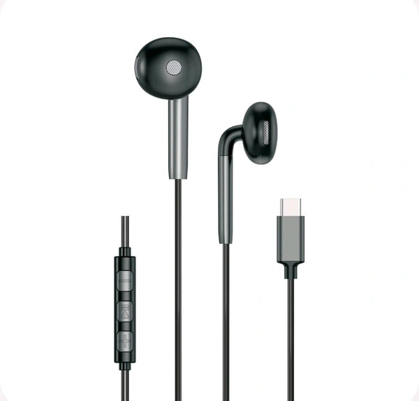 Wired Earphone Microdigit De421T Type-C