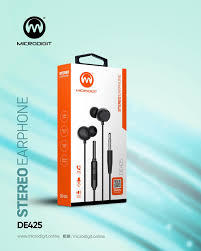 Wired Earphone Microdigit De425