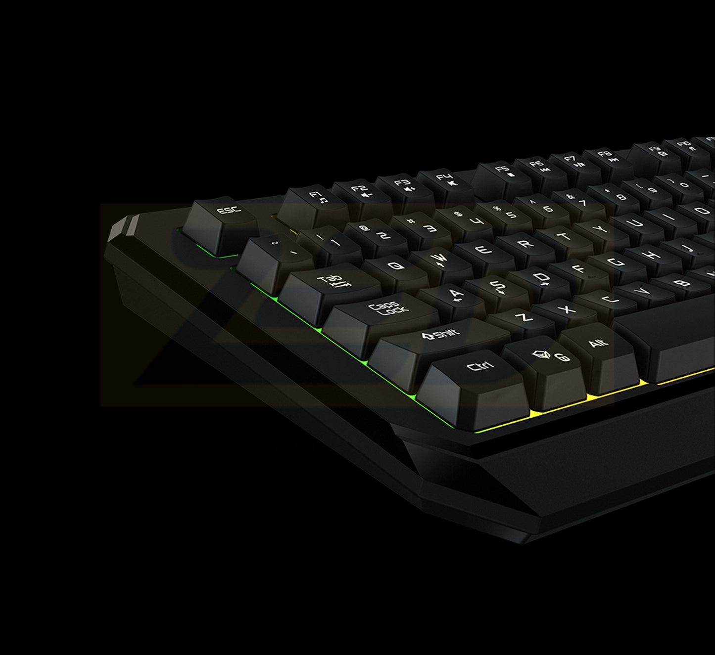 Meetion MT-K9320 Waterproof Backlit Gaming Keyboard black
