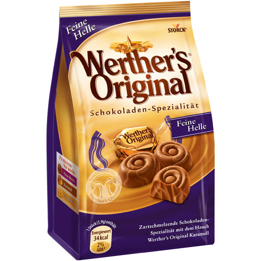 Storck Werthers Milk Chocolate Standup Bag (125gms)