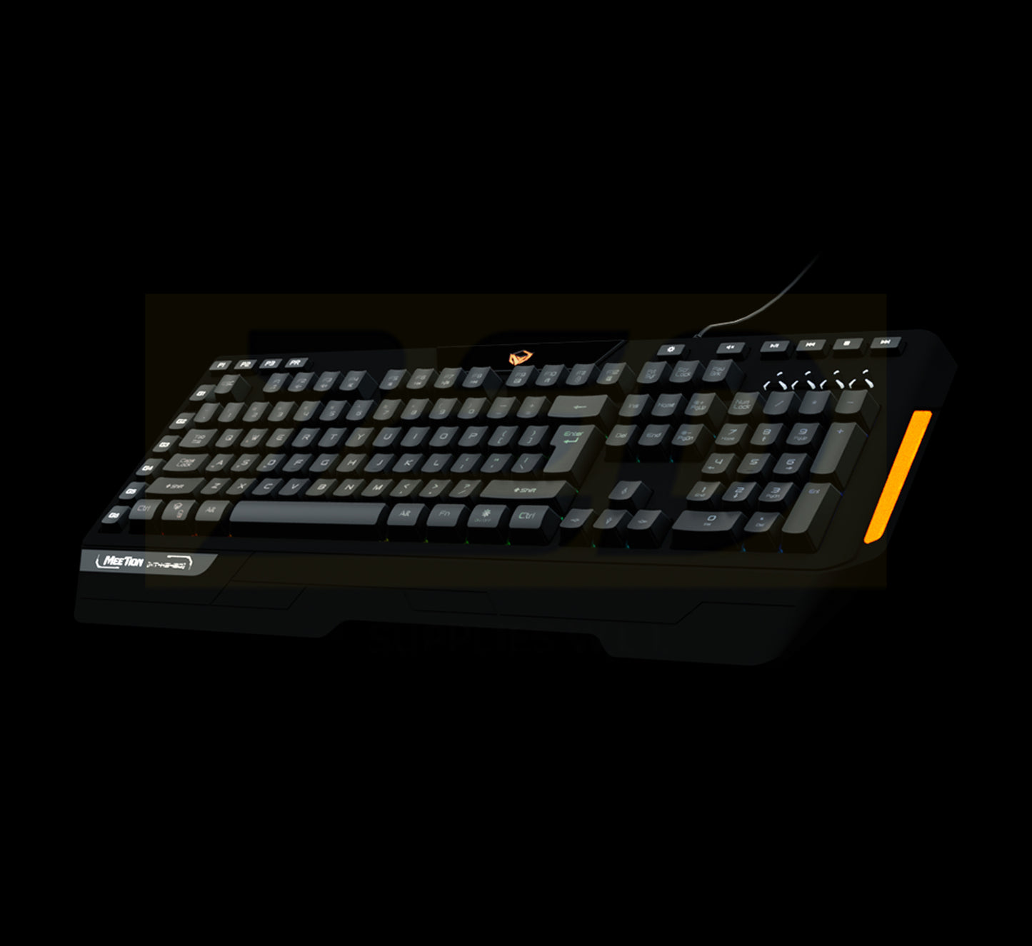 Meetion MT-K9420 RGB Backlit Programmable Keyboard black