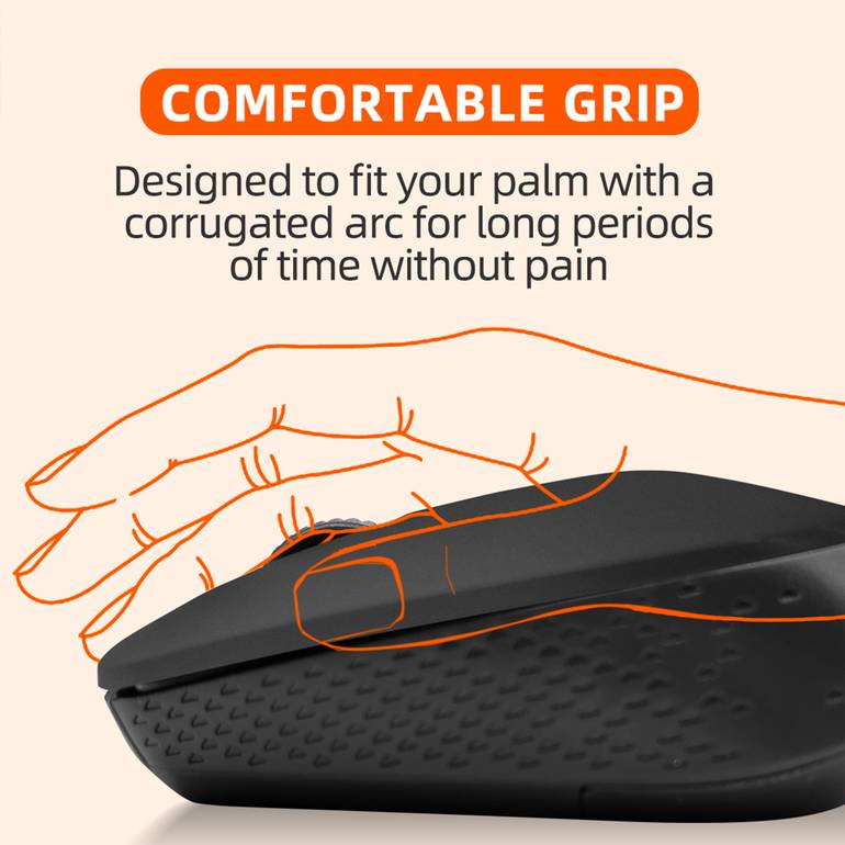Wireless Mouse Microdigit Md225Wm