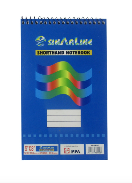ShortHand Book Sinar Line A5 Spiral