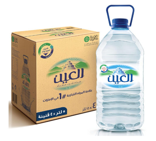 Al Ain Natural Mineral Water 5ltr X 4