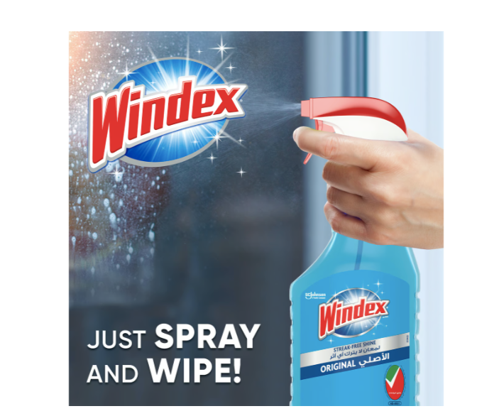 ScJhons Windex Glass Cleaner Original 750 ml