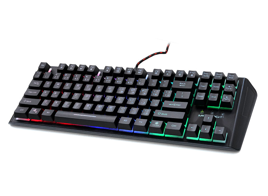 MICRODIGIT Premium Gaming Computer Keyboard MD1000GK