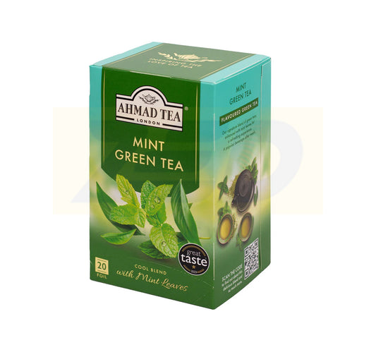 Ahmad Mint Green Tea - 20 Foil Teabags