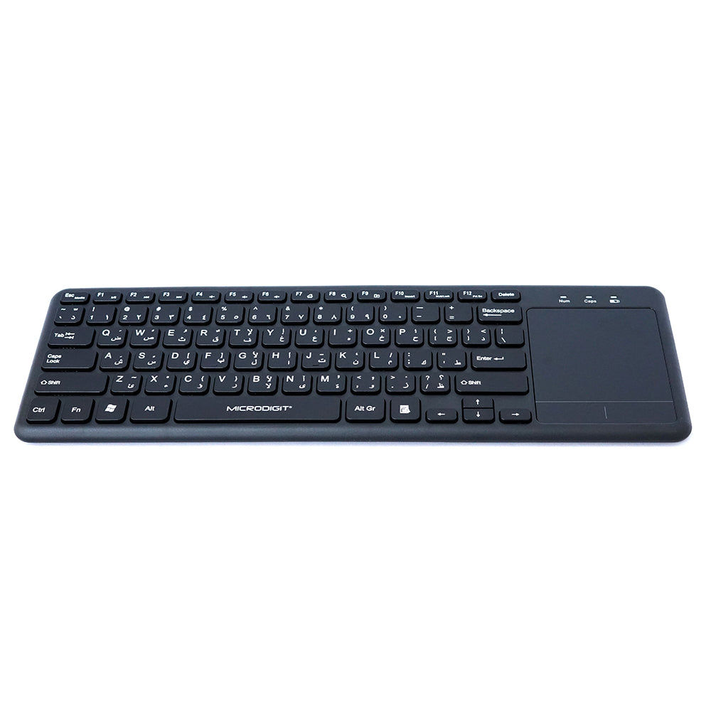 MICRODIGIT Wireless Mini Touch Keyboard MD312WK