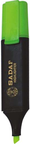SADAF HIGHLIGHTER SDF6170 YELLOW COLOUR X10PCS /BOX