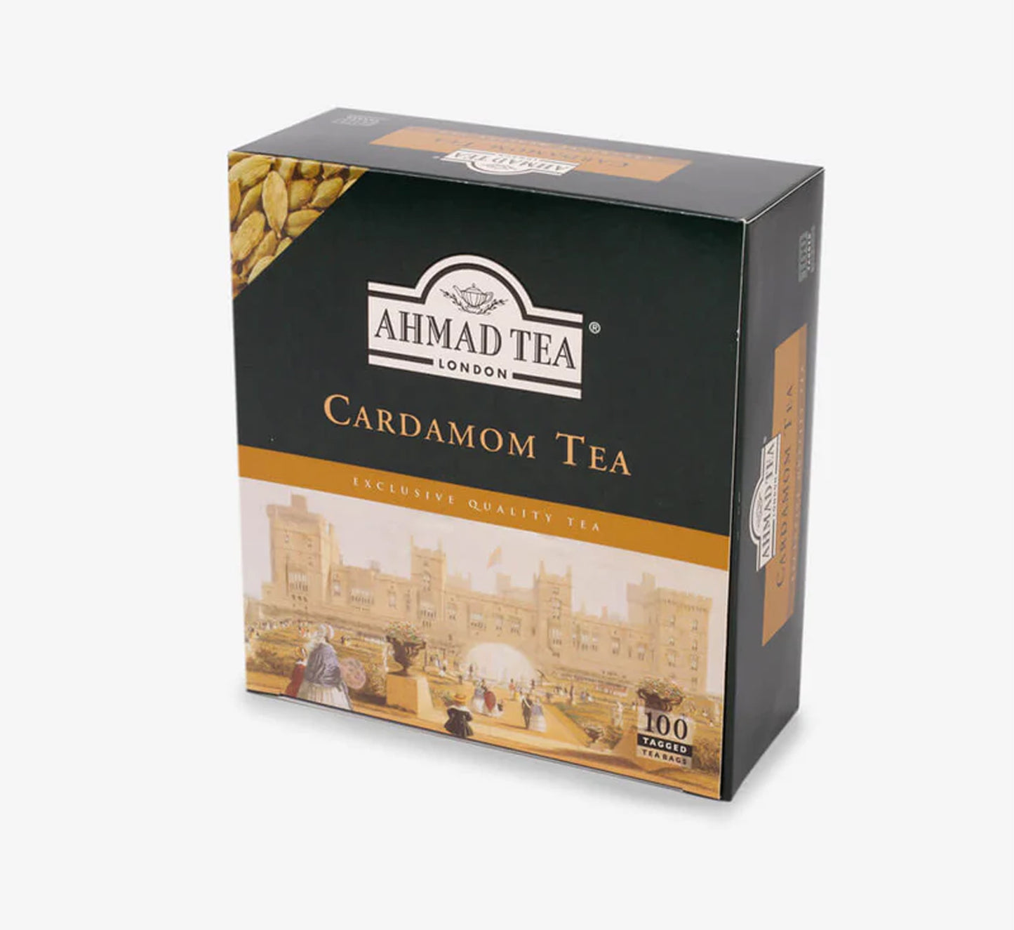 Ahmad Tea Cardamom Tea - 100 Teabags x 24 box