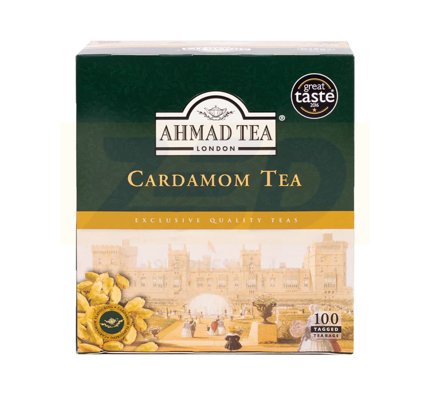Ahmad Tea Cardamom Tea - 100 Teabags x 24 box