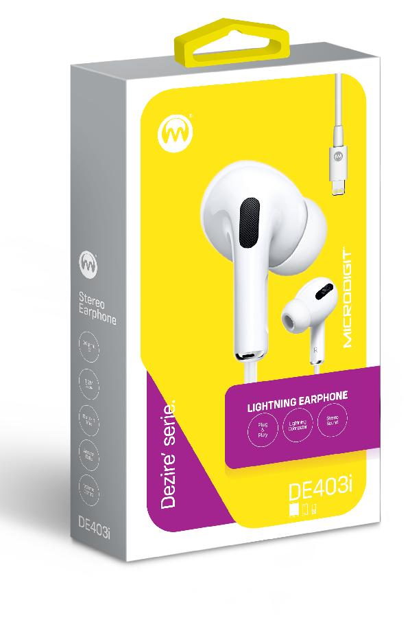 Earphones Microdigit De403I