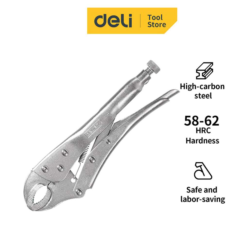 Round Jaw Locking Pliers 10"