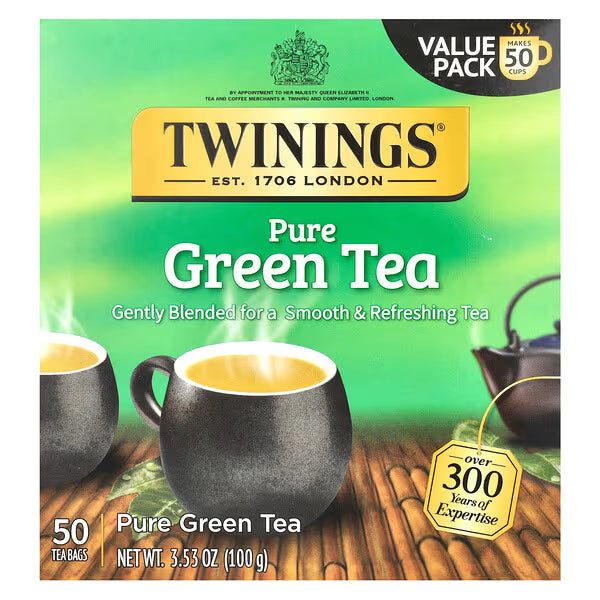 twinings green tea mint 50 teabags