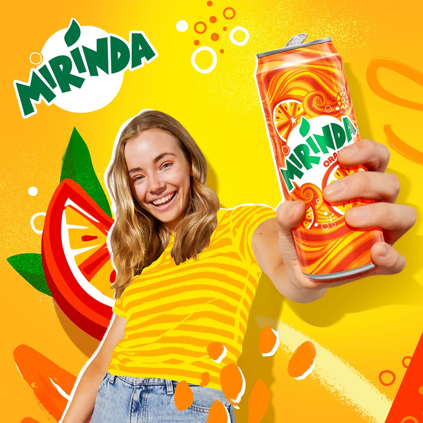 Mirinda Orange Can 330 ml