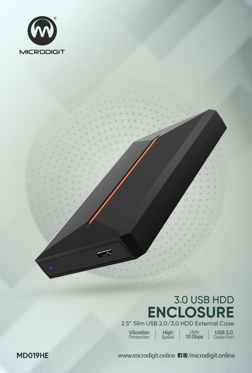 Hdd Enclosure Microdigit Md019He Explore 3.0