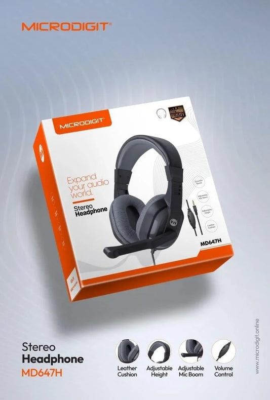 Headphone Microdigit Md647H