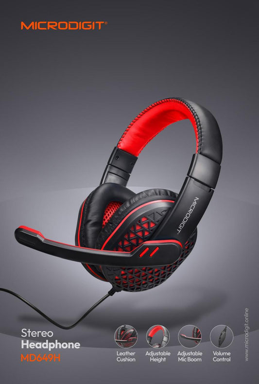 Headphone Microdigit Md649H