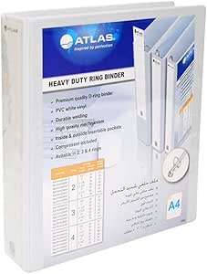 Atlas PVC 2ring A4 65mm (2½") w/p WE 6281073590153