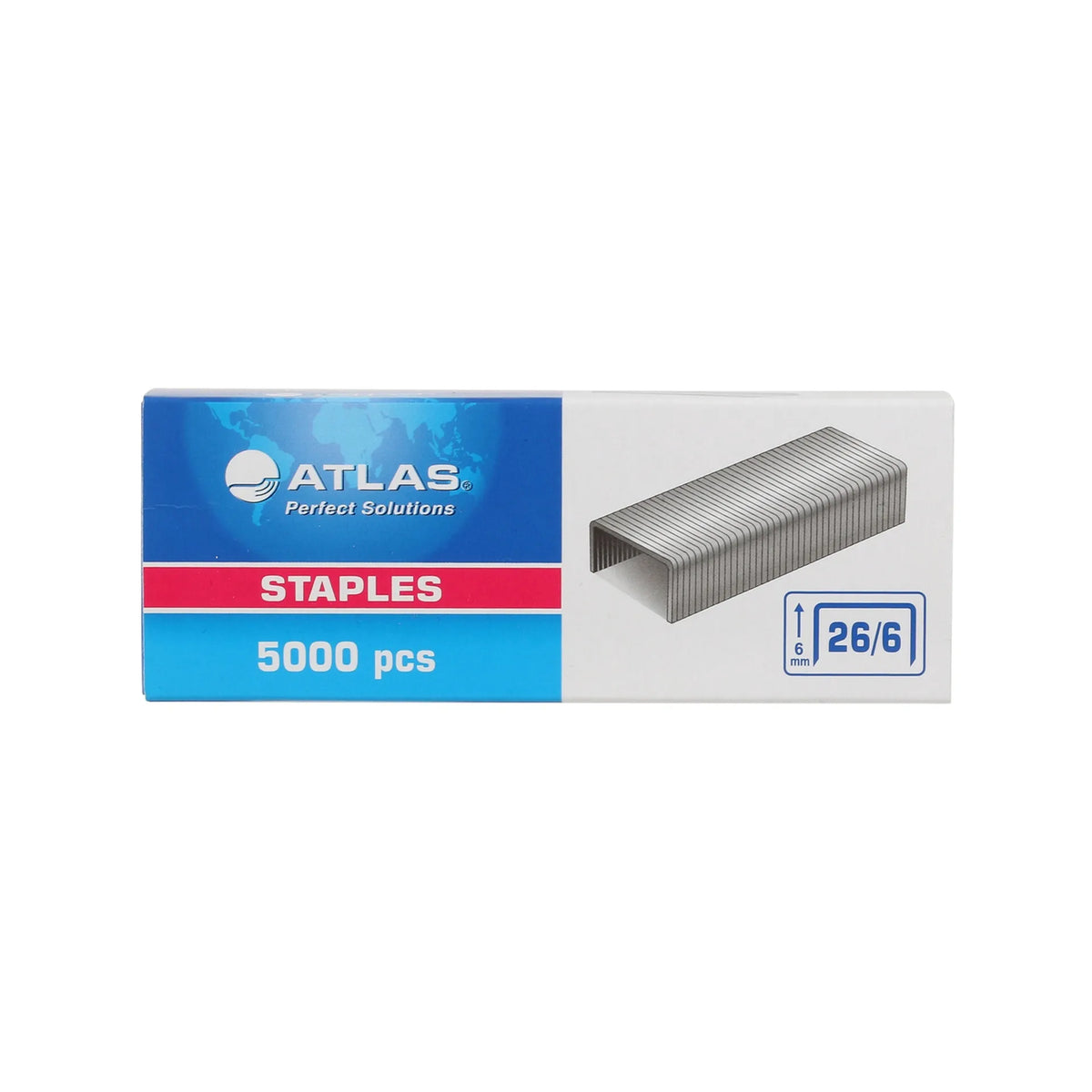 Atlas Staples 26/6 Box=10sbx CN AS-SS26/06-5MC