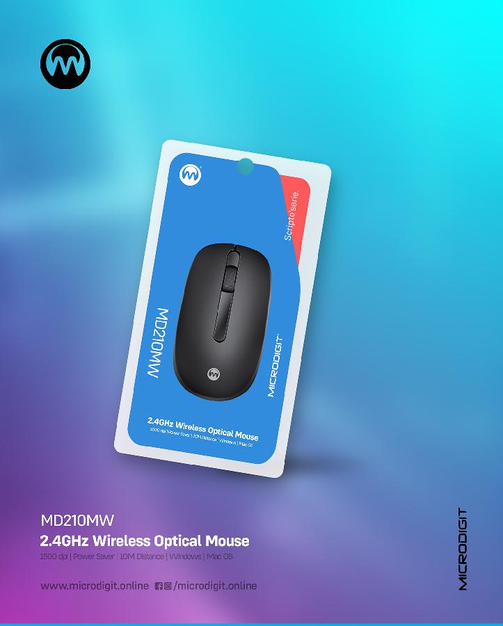 MouseMicrodigit Md210Mw Wireless