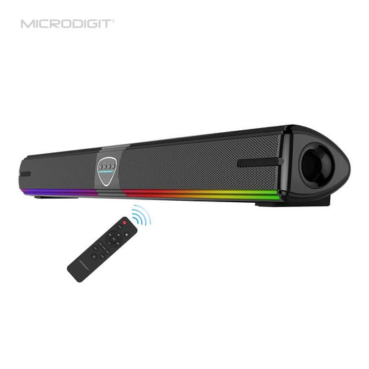 Portable Bar Speaker Microdigit Md615Bs With Remote