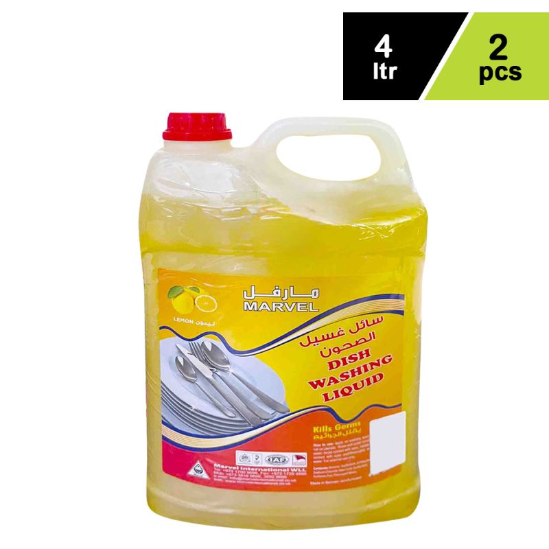MARVEL Antibacterial Dishwash Liquid 4 Liter (Copy)