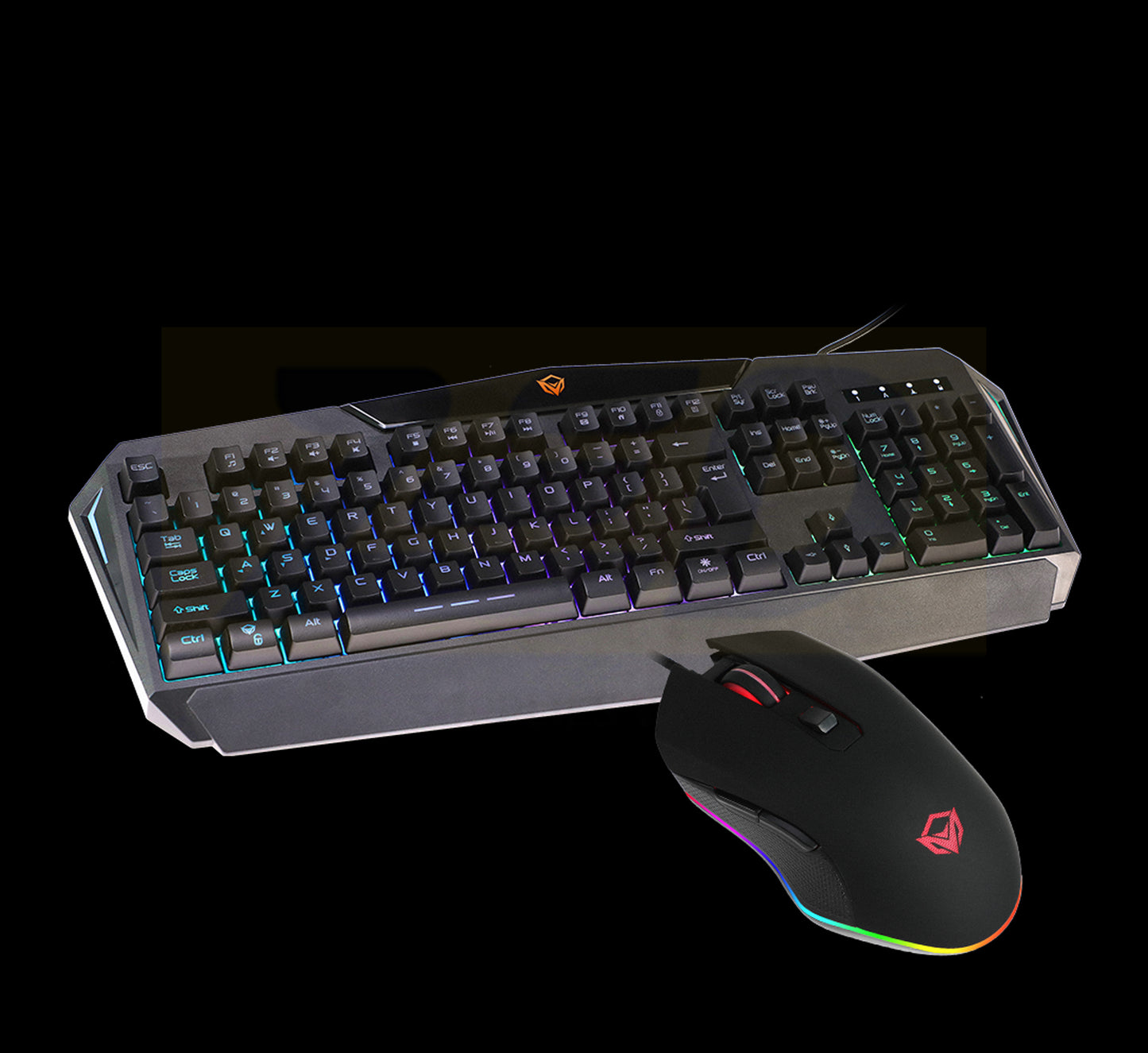 MEETION MT-C510 Backlit Rainbow Gaming Keyboard and Mouse Combo
