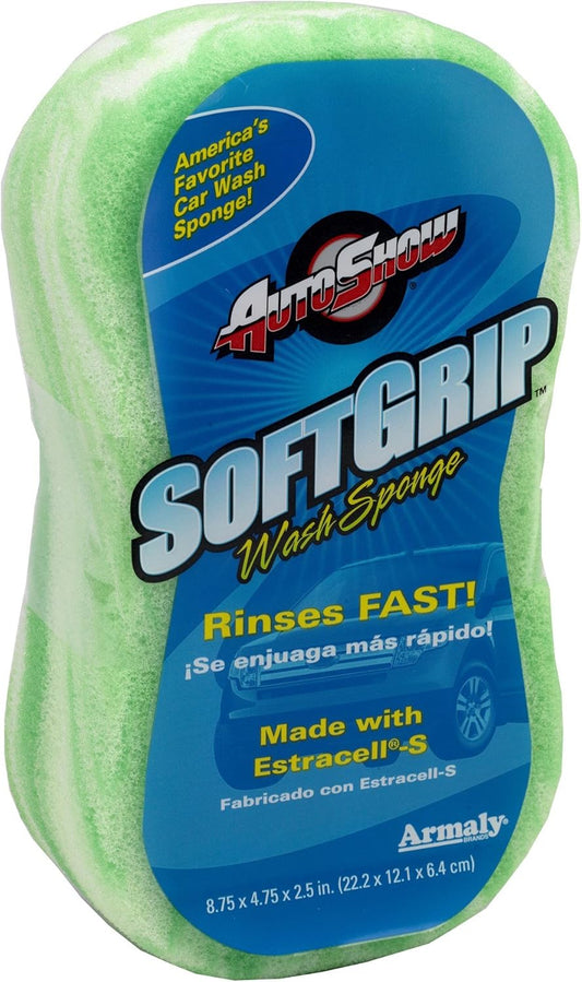 AutoShow SOFTGRIP® Wash Sponge  1pcs Scratch Free  Utility Sponge Assorted