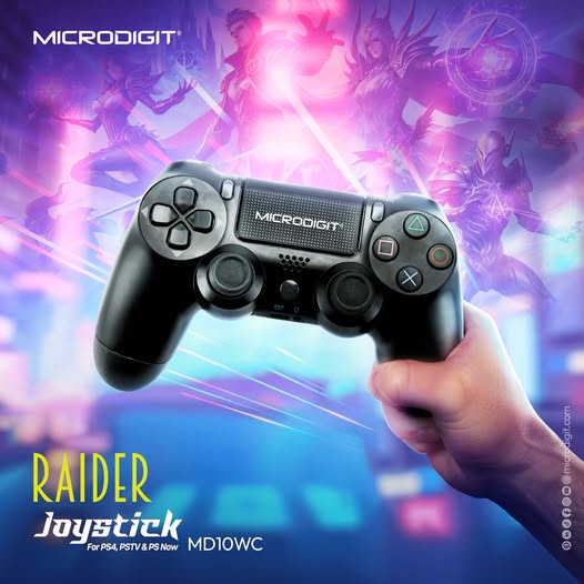 Raider Game Joystick Microdigit Md10Wc For Ps4