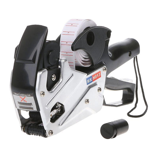 MX-H813 A-line 8 Digits Price Tag Gun Labeler Labeller Label Paper