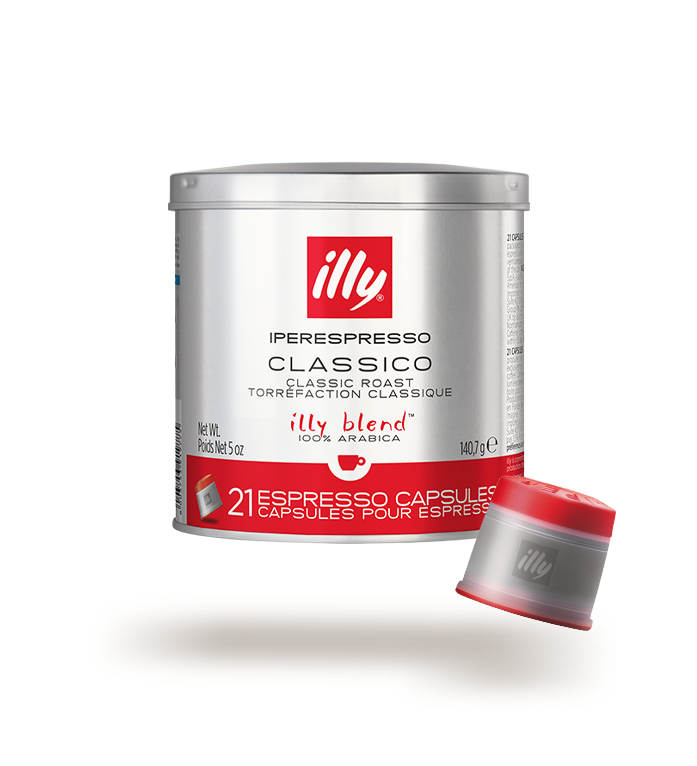 Illy Iperesspresso Classic 21 Pods Coffee Tin