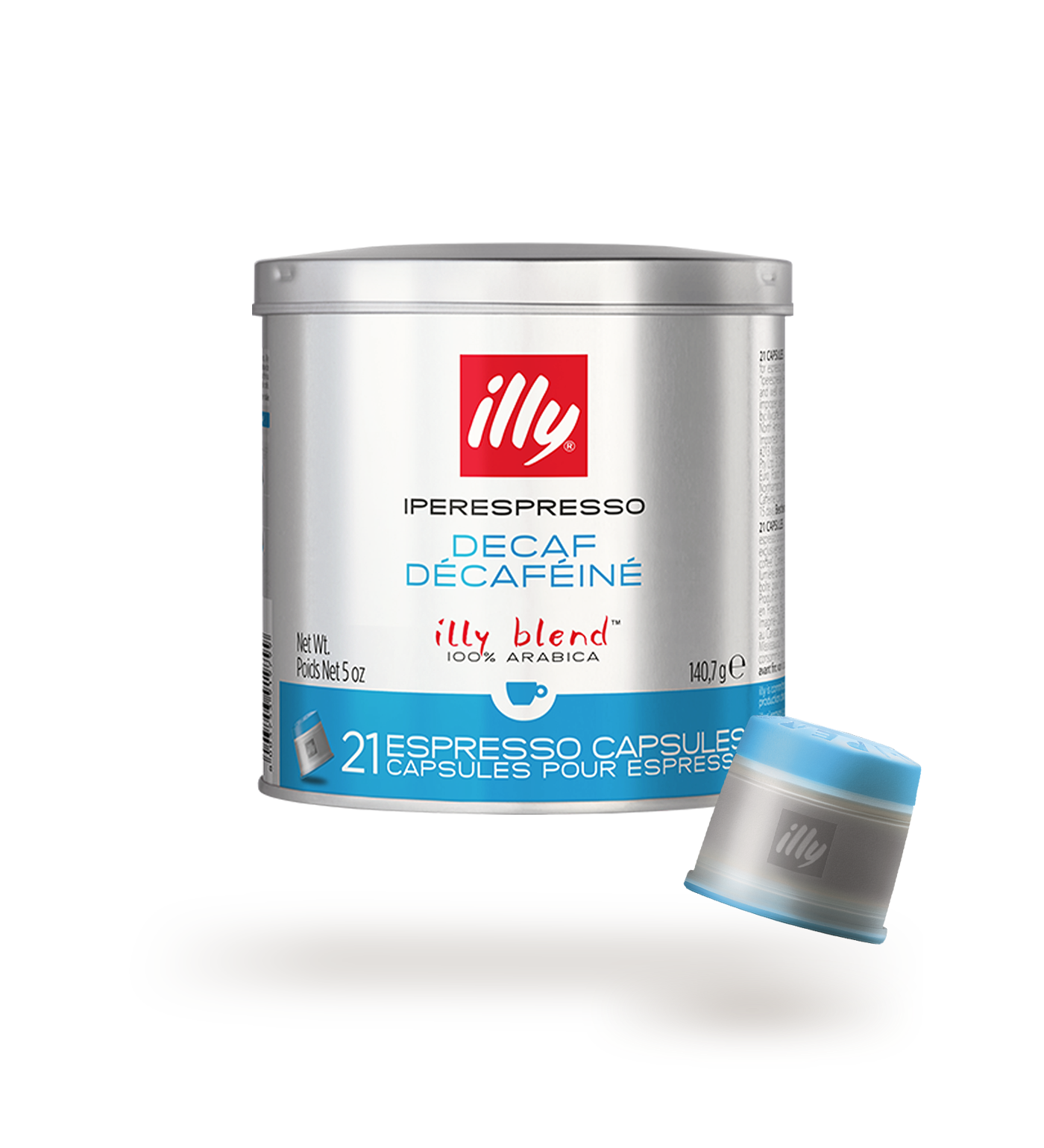 ILLY Espresso Capsules Decaffeinated Classico - Medium Roast