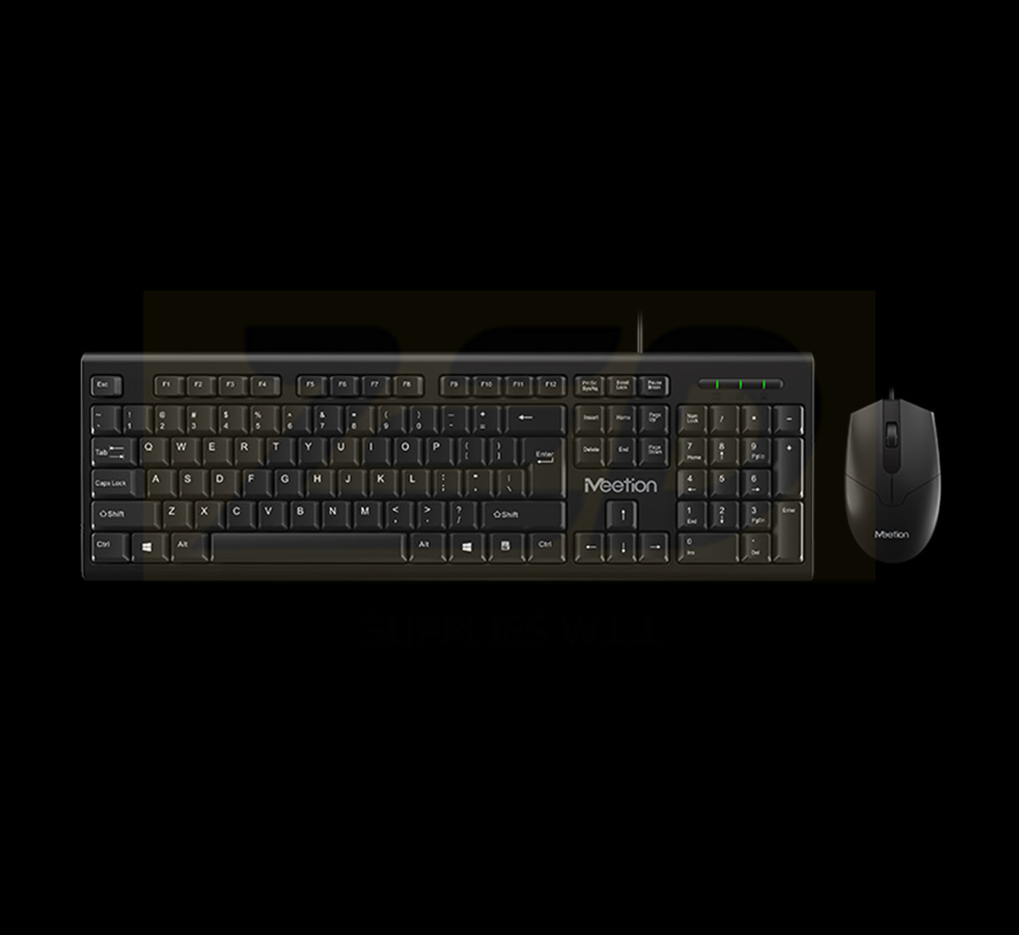 MEETION C100 wired keyboard and mouse set