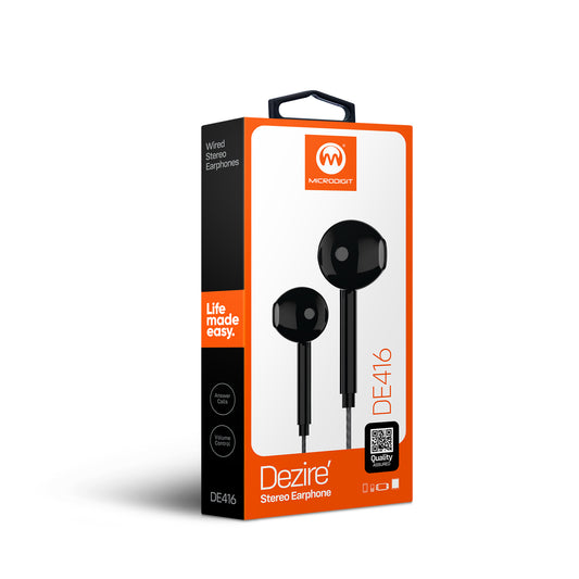 Stereo Earphone Microdigit De416 Dezire