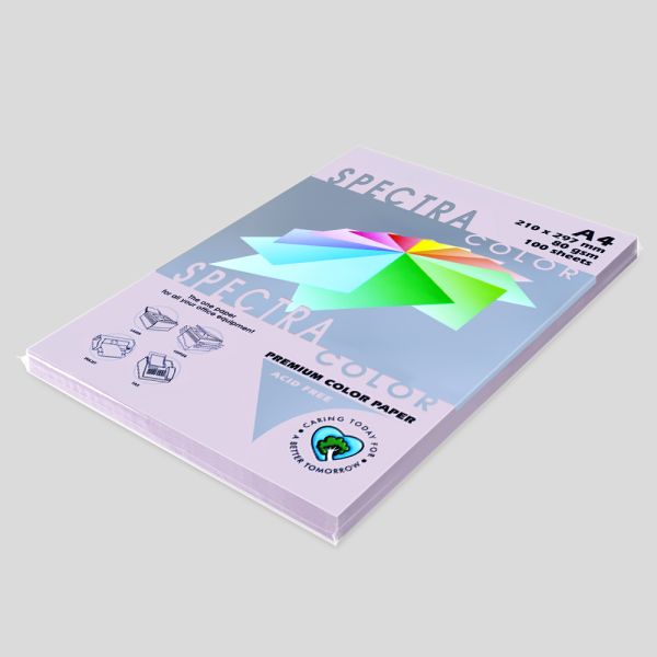 Photocopy Paper Colour Lavender A4 80gsm