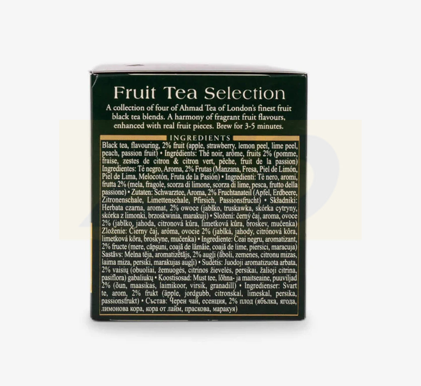 Ahmad Tea Fruit Selection - 20 Foil Teabags