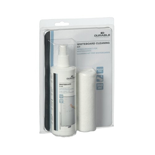 Durable White Board Cleaning KIT 250 ML + CLOTH