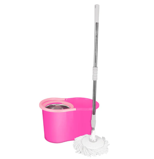 Forerra Bucket with METAL  Wringer 1pcs PINK Colour