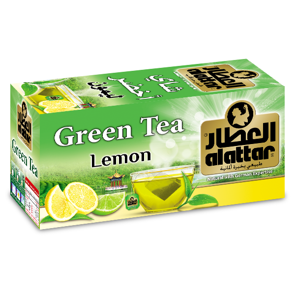 AL ATTAR GREEN TEA LEMON TEA BAG