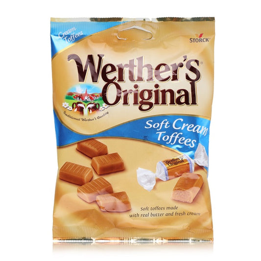 STORCK WERTHERS SOFT CRÈAM TOFFEES BAG (125GMS)