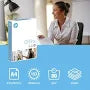 HP Office A4 80gsm Plain White Printer Copy Paper - 5 Reams - (2500 Sheets) - CHP110