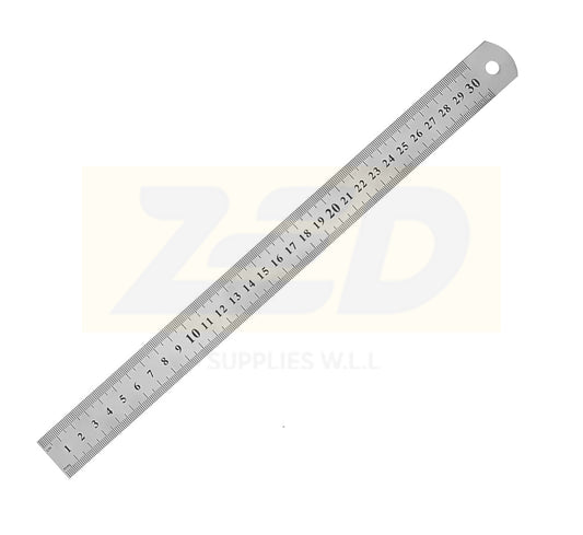 STEEL RULER 30 cm