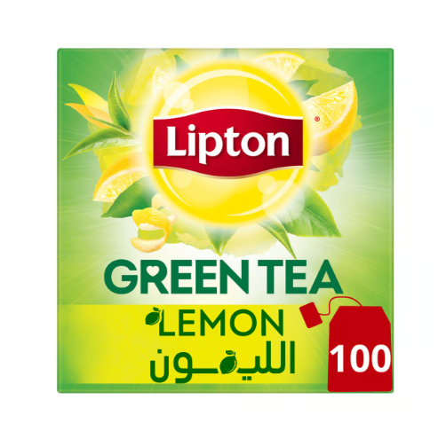 Lipton Green Tea Bag Lemon 100 Tea Bag
