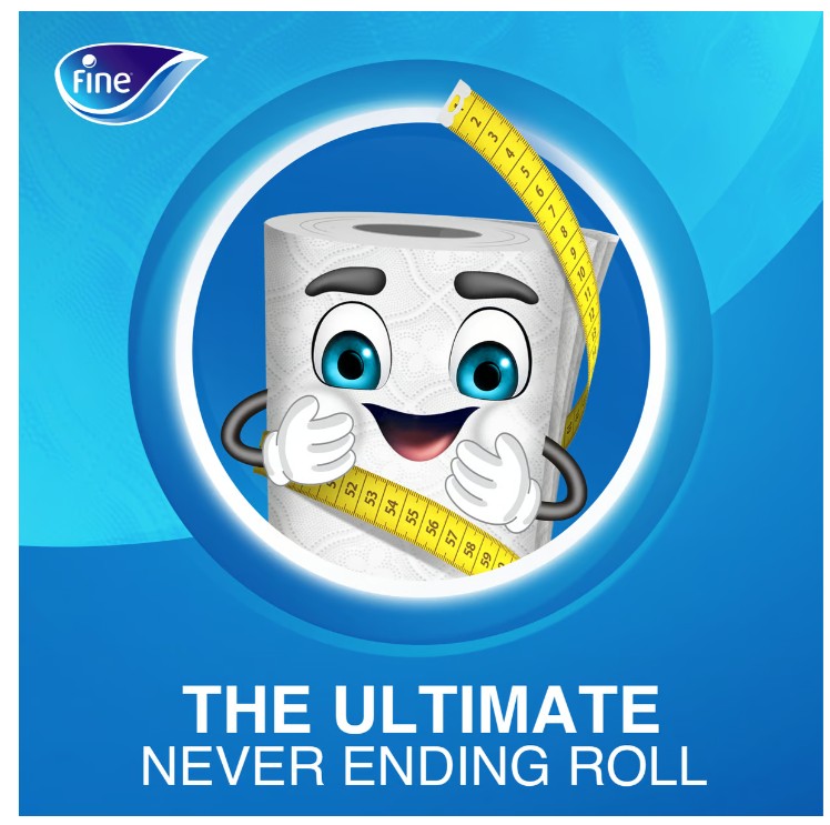 Fine Toilet Roll Comfort XL 10roll X 250s X2ply